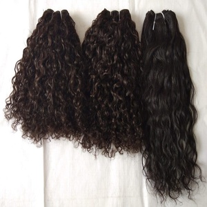 Paquetes de cabello humano virgen Remy rizado peruano de 8-30 pulgadas de alta calidad, cabello indio crudo de alto grado directo de fábrica - Product Image 2