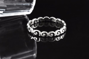 Bagues en argent massif 925 de forme Midi à la mode, bijoux uniques en argent, fabricant de bijoux indiens - Product Image 3