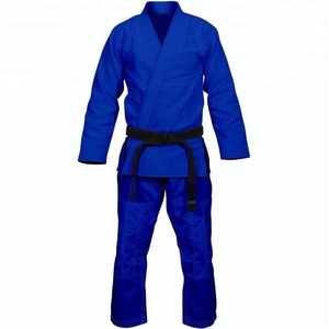 2023ชุด BJJ GI Jitsu ชุดศิลปะการต่อสู้ทำจากผ้าฝ้ายดีไซน์ตามสั่งชุดโลโก้สีขาวน้ำเงินดำเทาชมพู - Product Image 3