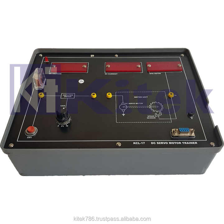 Dc Servo Motor Trainer Kit / Transducer Trainer / Control Lab Trainer