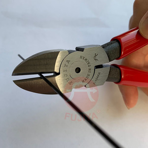 Pince coupante diagonale FUJIYA en acier allié à haute teneur en carbone, robuste, 185 mm, métrique, OEM, dentelée, traitée thermiquement, industrielle - Product Image 5