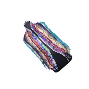 <b>Vintage</b> <b>Silk</b> Saree 10 Strips Patti <b>Scarves</b> Stole for Girls SC005 Trendy Stole Indian Sari Patches Reversible <b>Scarf</b> Colorful - Product Image 1