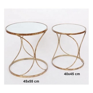 โต๊ะกาแฟโลหะสำหรับเฟอร์นิเจอร์ห้องนั่งเล่นโต๊ะทำงานที่ทันสมัยโต๊ะข้างกาแฟที่ขายดีที่สุด - Product Image 1