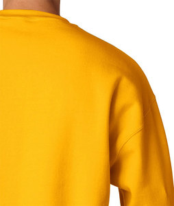 Haute qualité unisexe 100% coton col rond pull vierge sweat à capuche uni personnalisé surdimensionné imperméable polaire sweat pour hommes - Product Image 5
