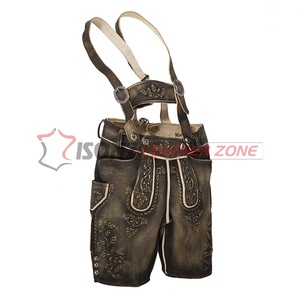 Allemagne, traditionnelle Oktoberfest, shorts en daim bavarois pour hommes, shorts Trachten, shorts bavarois personnalisés, nouveaux shorts bavarois ISONZ - Product Image 1