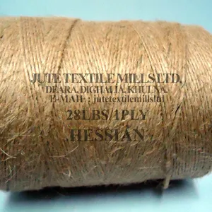 28 LBS / 1 PLY Hessain Jute Yearn of Bangladesh.