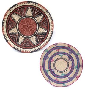 Panier mural suspendu en rotin, décoration de maison, haute quantité, artisanat - Product Image 4