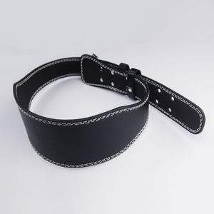 บรัสเซลส์กีฬามืออาชีพยกน้ำหนักเข็มขัดหนังปรับอำนาจที่กำหนดเองยกหนังเข็มขัดคันโยกยิม - Product Image 5