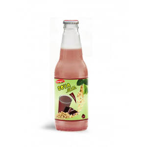 Zumo de fruta natural, leche de soja, sabor Mango, botella de vidrio, 300ml, leche de soja, JOJONAVI - Product Image 1
