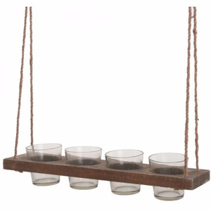 Bougeoirs à plateau suspendu - Product Image 1