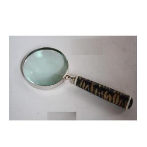 Lupa chapada en oro con mango - Product Image 3