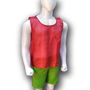 Adult Plus Size <b>Training</b> <b>Bib</b> Sleeveless 100% Polyester Mesh Fabric Lightweight Breathable Quick Dry Sports <b>Bib</b> - Product Image 1