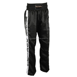 Pantalon de kickboxing en satin, arts martiaux, contact complet, sur mesure, vente chaude - Product Image 1