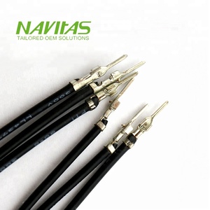 Terminal de Crimpado Navitas OEM DF3 con Cable UL1007 de 24 AWG, Ensamblaje Compatible con RoHS para Aplicaciones Electrónicas - Product Image 1