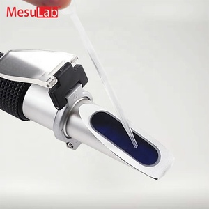 Mesulab Đồng ME-114ATC Vật liệu Tốt nhất 28-62% phòng thí nghiệm đường cầm tay cầm tay <span class=keywords><strong>Brix</strong></span> Meter xách tay khúc xạ giá - Product Image 4