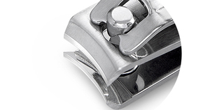 NGHIA Ensemble de coupe-ongles gris en acier inoxydable NC-02 de qualité export produit chaud pour manucure et pédicure - Product Image 3