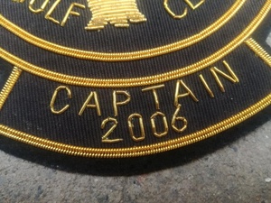 Badges à coudre brodés pour club de golf avec attache magnétique - Product Image 4