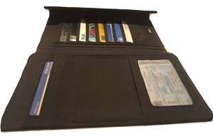 Tarjetero Personalizado Vintage de Gran Capacidad, Tarjetero Multifuncional de Cuero Pulido con Logotipo Clásico OEM - Product Image 4