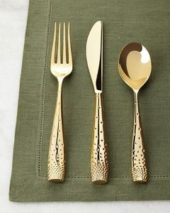 Juego de cubiertos hechos a mano de estilo moderno de Portugal, cubiertos de acero inoxidable ecológicos para el hogar, cocina, hoteles, restaurantes, fiestas - Product Image 5