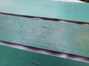 Marcas de libros de cuero en relieve con logotipo personalizado hechas de cuero de búfalo 2*6 pulgadas - Product Image 5