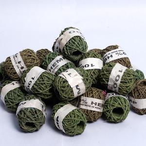 ลูกป่านย้อมสีบริสุทธิ์100% เป็นมิตรต่อสิ่งแวดล้อม HYB-001ช่างฝีมือบิดเพื่อผลิตภัณฑ์จากเนปาล - Product Image 3