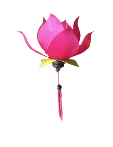 โคมไฟดอกบัวเวียดนามทำมือสวยงามสำหรับภายนอกอาคาร/ โคมไฟดอกบัว - Product Image 4