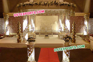 Socle de mariage en cristal, 1 pièce, piquet scintillant, cristal élégant, pour mariage, blanc - Product Image 5