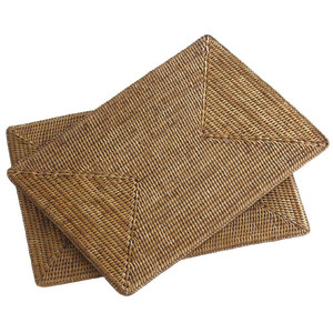 Fabricant d'assiettes de chargeur en rotin tissé à la main personnalisable en osier de bambou naturel durable durable Vietnam - Product Image 4
