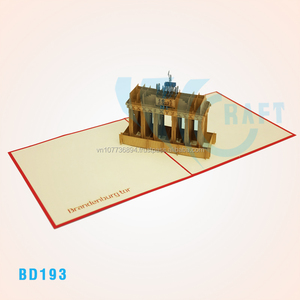 Viet-craft 3D Popup Greeting Card <b>Handmade</b> <b>Paper</b> From Hanoi - Product Image 4