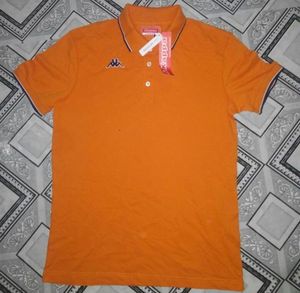 Polo contrasté en coton Model Man pour la saison printanière pour l'exportation de vêtements - Product Image 2