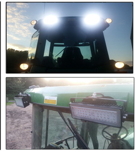 Foco Rectangular de 70W para Tractor, Uso Pesado, Todoterreno, Agricultura, Minería, Alto Nivel de EMC, <span class=keywords><strong>CISPER</strong></span> 25 - Product Image 6