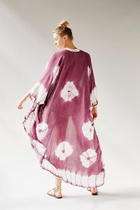 Bata de playa para mujer, Kimono Tie & Dye, para verano - Product Image 2