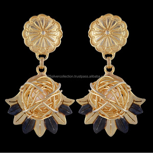 2025 Women's Fresh Water Pearl Dangling <b>Earrings</b> Fashion <b>Gold</b> Wire Element with Elegant Brass <b>Dangle</b> Jewelry for Gifts - Product Image 2