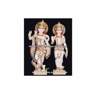 Radha Krishna Statue from Makrana Marble - Product Image 1