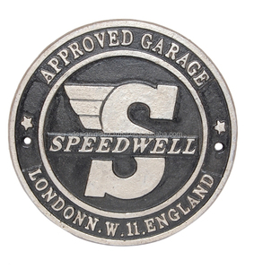 Speed Well Trending Round General Sign Hecho EN LA India Letrero de pared de aluminio fundido decorativo Fácil de montar Último letrero Precio de Venta caliente - Product Image 2