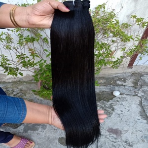 Extensiones de cabello humano Remy Virgen sin procesar de donante único estilo ondulado DIY del exportador de cabello más grande al por mayor paquete de trama disponible - Product Image 6