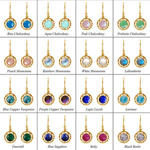 Anillo de plata 925 clásico hermoso Topacio Azul pera piedra preciosa chapado en oro Ajuste de bisel Unisex para fiesta de boda otras ocasiones - Product Image 5