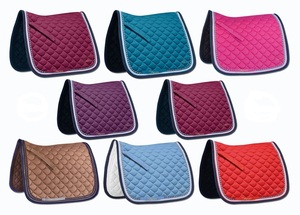 Modern Trendy Diamante Saddle <b>Pad</b> with Fleece Lining Cotton Outshell HD <b>Foam</b> Filling-Contemporary Equestrian Accessory - Product Image 4