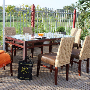 Mobilier d'intérieur en osier, café et salle à manger, cascade d'eau Antique, pour l'intérieur - Product Image 1