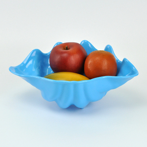 Nuevo diseño de plástico azul Shell diseño ensaladera - Product Image 2