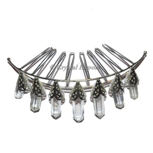 Crystal Quartz 7 Pencil Crown - Product Image 1