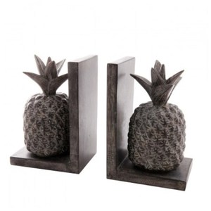 Serre-livres fait à la main classique unique moderne en forme d'ananas fantaisie vintage serre-livres personnalisés pour bureau - Product Image 1