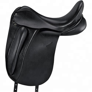 Selle en cuir anglaise pour cheval - Product Image 2
