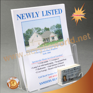 ติดผนังผู้ถือโบรชัวร์คริลิค/ ติดผนังผู้ถือแฟ้มอะคริลิขายส่ง/โบรชัวร์คริลิคยืนแสดง - Product Image 6