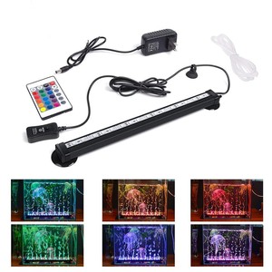 Ganmeorv Officiel RTS Prêt à Expédier Lumière LED d'<span class=keywords><strong>Aquarium</strong></span> à Bulles d'Air Colorées RVB Sous-Marine IP 68 Lampe de Récif Corallien pour <span class=keywords><strong>Aquarium</strong></span> 16CM - Product Image 5