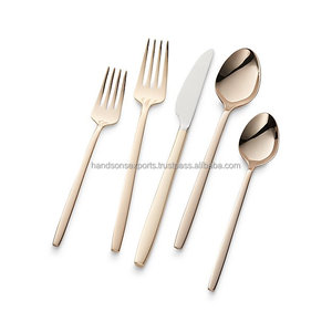 Brushed Gold Cutlery <b>Set</b> - Product Image 1
