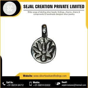 Colgantes y dijes finos de hoja de plata esterlina de alta calidad - Product Image 3