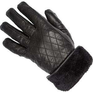 <span class=keywords><strong>Guantes</strong></span> de cuero para motocicleta para mujer, resistentes al agua, térmicos, de <span class=keywords><strong>invierno</strong></span>, con forro de piel - Product Image 2