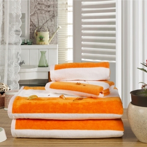 Toallas de baño personalizadas con diseño Jacquard al por mayor de fábrica al precio más barato Toalla de baño de golf de India - Product Image 4