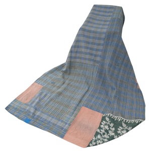 Edredón Kantha hecho a mano Reversible de alta calidad, tiro verde único para uso en el hogar o el hotel, suministro al por mayor - Product Image 4